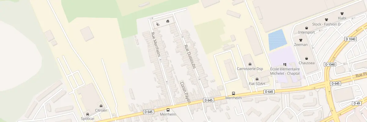 Plan du 31 Rue Dussoubs à Denain
