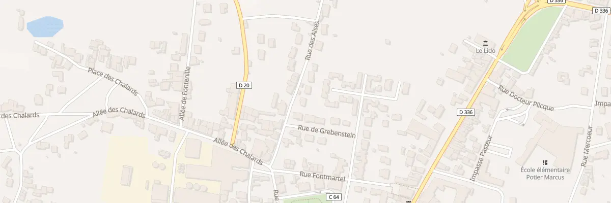 Plan du 10 Rue des Aises à Lezoux