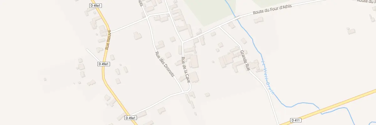 Plan du 3 Rue de la Cave à Villiers-sur-Seine