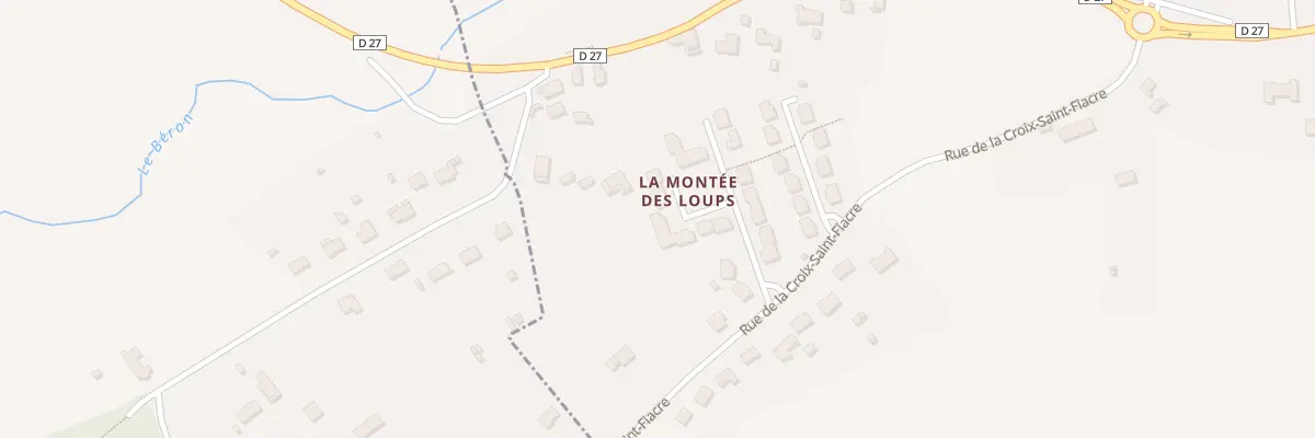 Plan du 7 Imp des Charmes à Charmeil