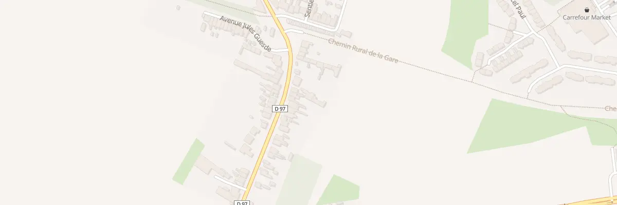 Plan du 24 Av Jules Guesde à Avesnes-les-Aubert