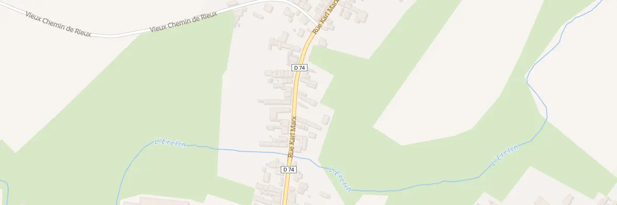 Plan du 53B Rue Karl Marx à Avesnes-les-Aubert