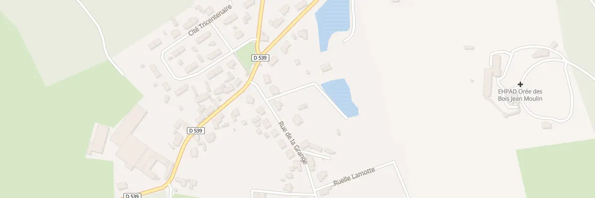 Plan du 30 Rue de la Grange à Saint-Gobain