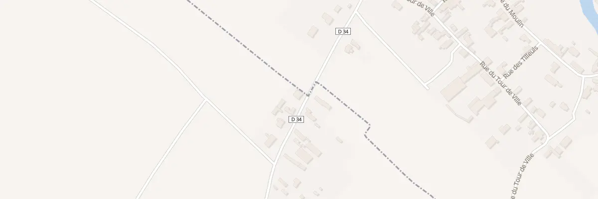 Plan du 1 Rue du Gen de Gaulle à Alaincourt