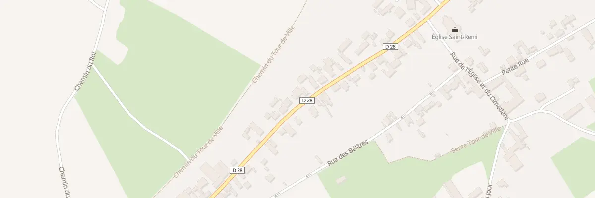Plan du 24 Rue d’En Haut à Brancourt-le-Grand