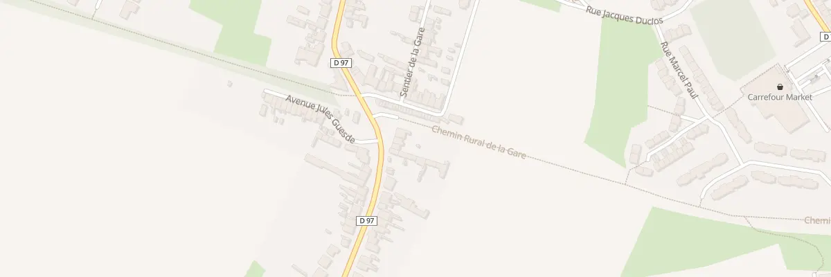 Plan du 2 Av Jules Guesde à Avesnes-les-Aubert