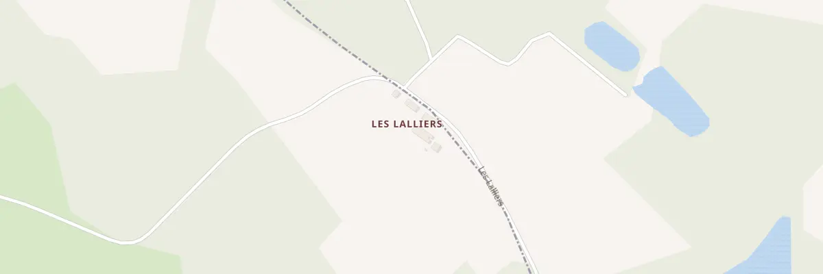 Plan du 65 Les Lalliers à Moulins-sur-Ouanne