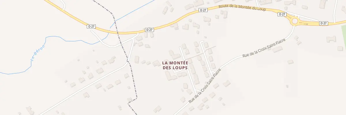 Plan du 11 Imp des Charmes à Charmeil