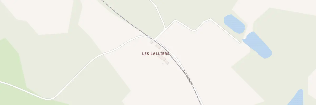 Plan du 64 Les Lalliers à Moulins-sur-Ouanne