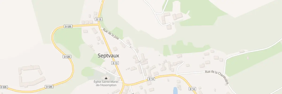 Plan du 6 Rue de la Joie à Septvaux