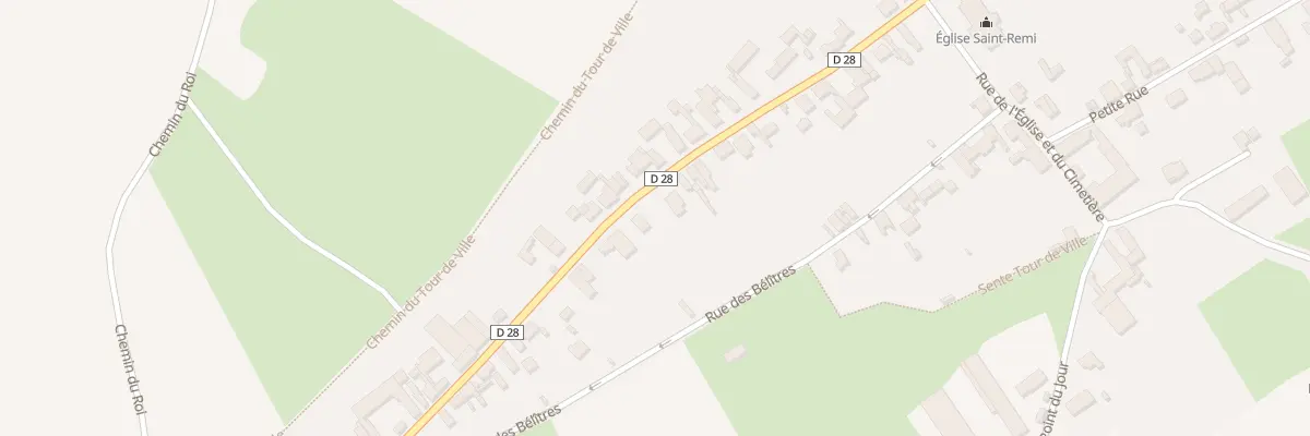 Plan du 23 Rue d’En Haut à Brancourt-le-Grand
