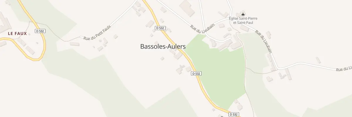 Plan du 13 Rue Balloy à Bassoles-Aulers