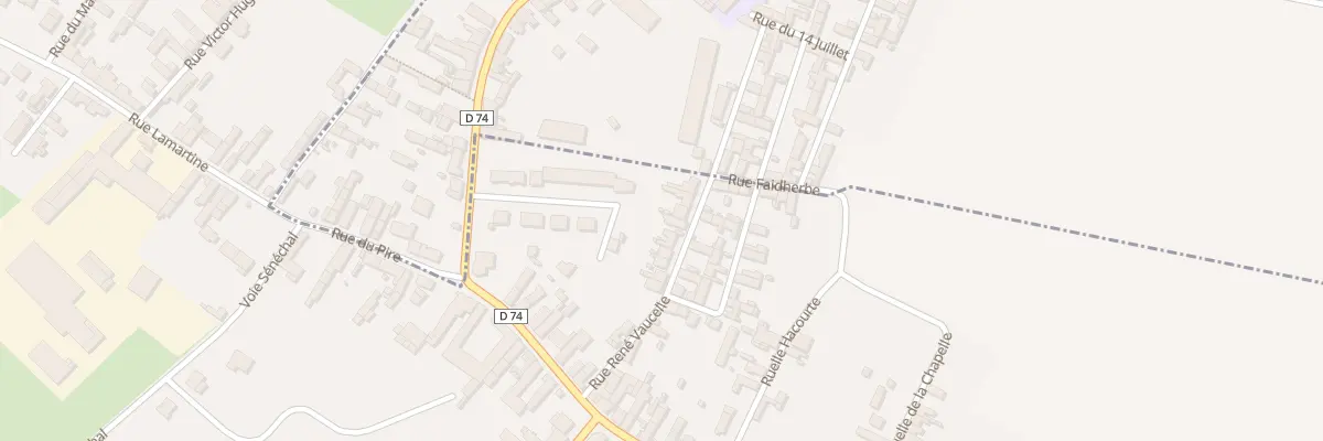 Plan du 17 Rue René Vaucelle à Fontaine-au-Pire