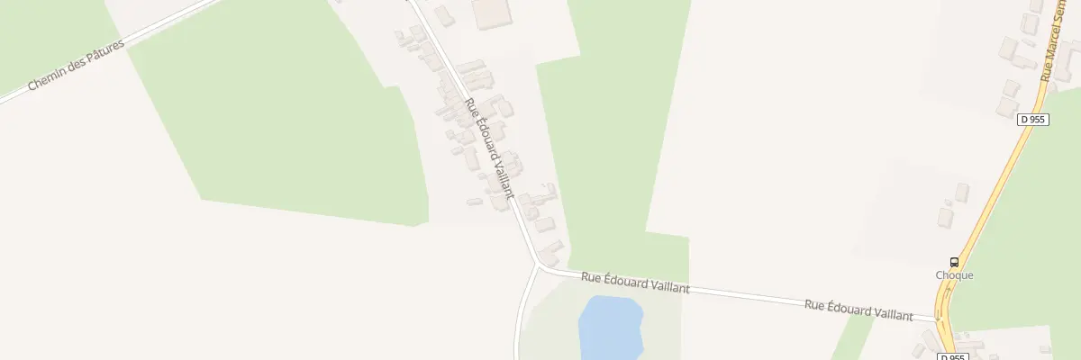 Plan du 89 Rue Edouard Vaillant à Hasnon
