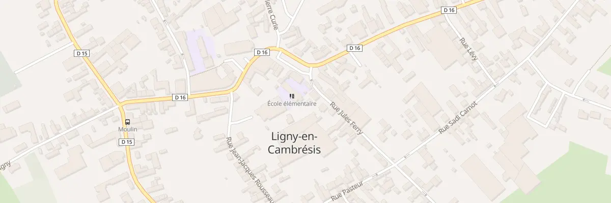Plan du 4 Rue Jules Ferry à Ligny-en-Cambrésis