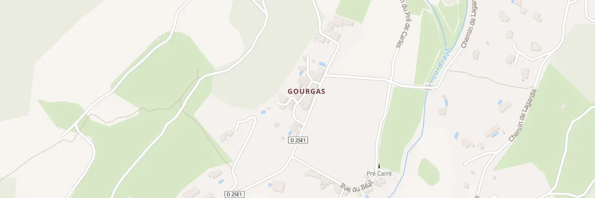 Plan du 1 Rue du Combal à Saint-Étienne-de-Gourgas