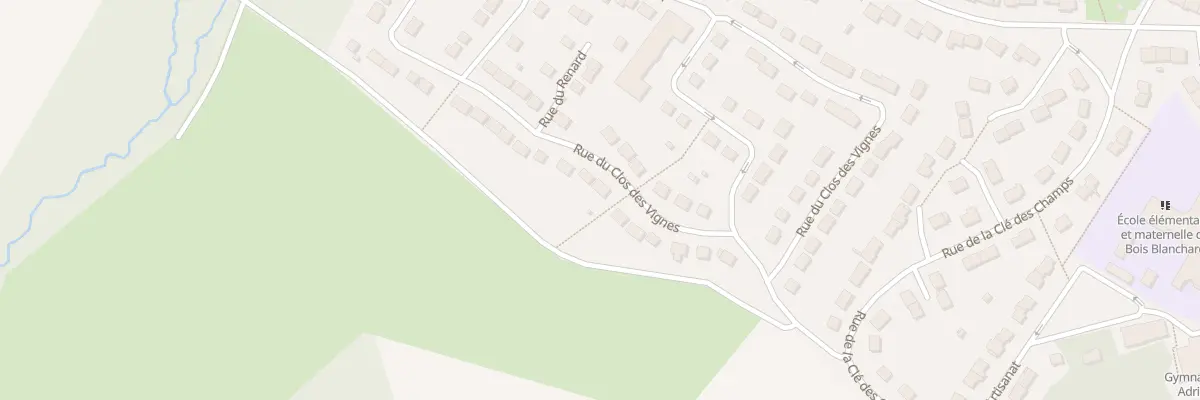 Plan du 53 Rue du Clos des Vignes à Château-Thierry