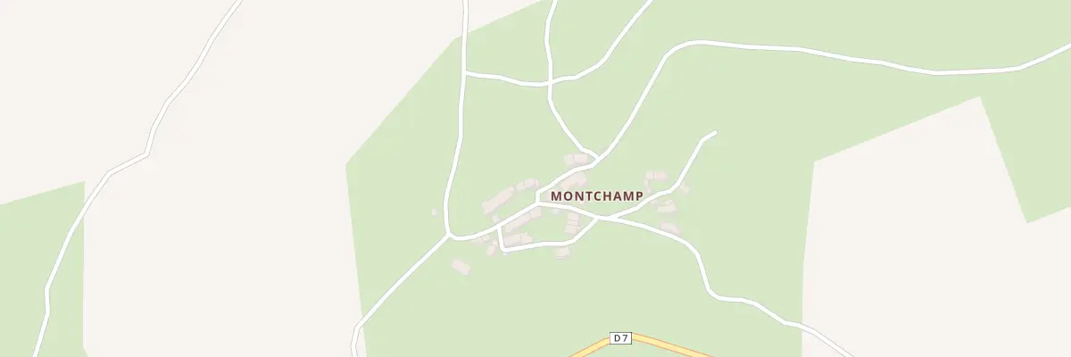 Plan du 5160 Montchamp à Fontans