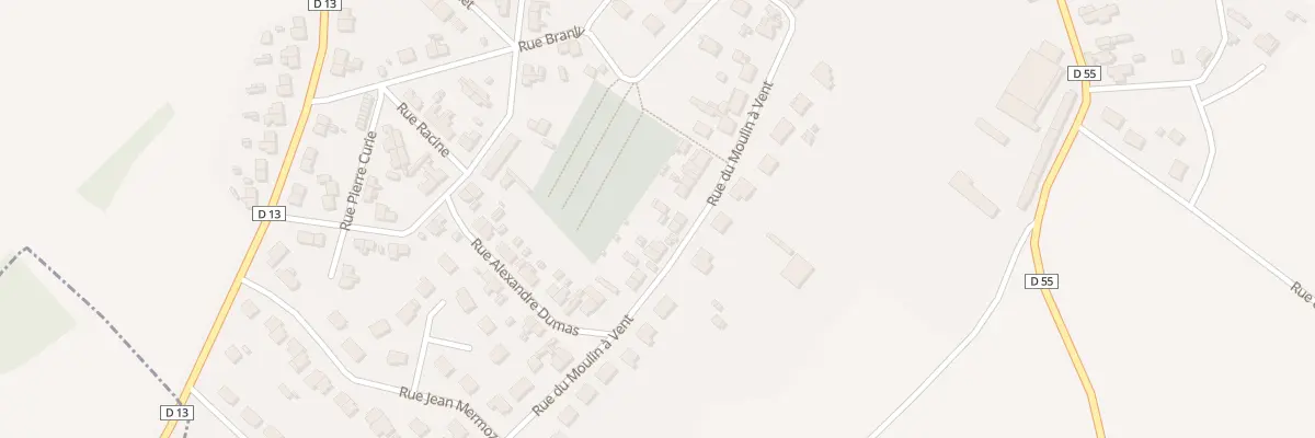 Plan du 20 Rue du Moulin à Vent à Charmes