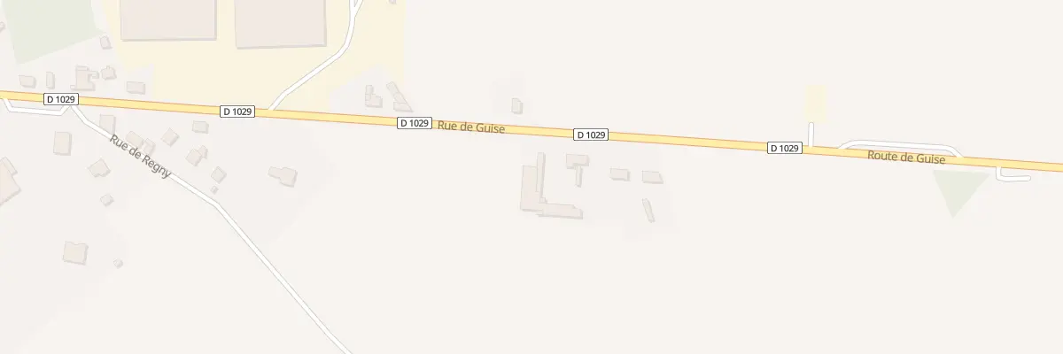 Plan du 54B Rue de Guise à Homblières