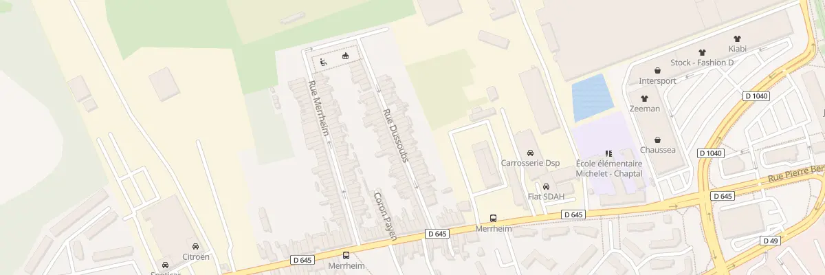 Plan du 30 Rue Dussoubs à Denain
