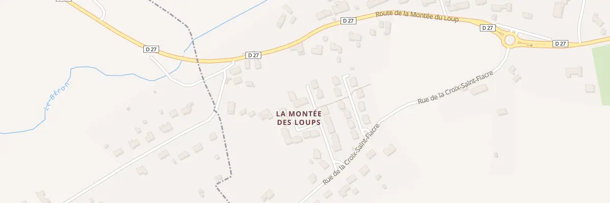 Plan du 12 Imp des Charmes à Charmeil