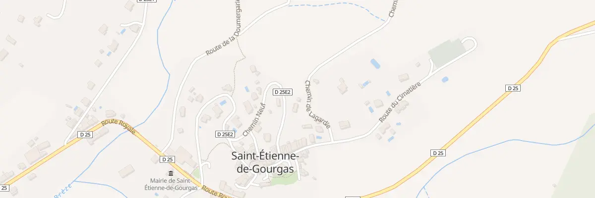 Plan du 465 Che Neuf à Saint-Étienne-de-Gourgas