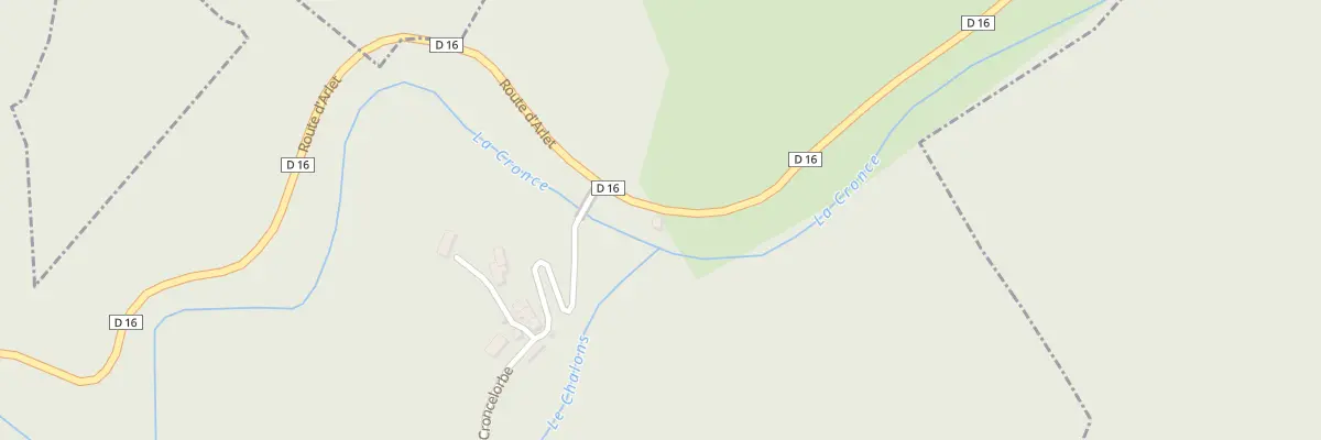 Plan du 5082 Les Costes à Cronce