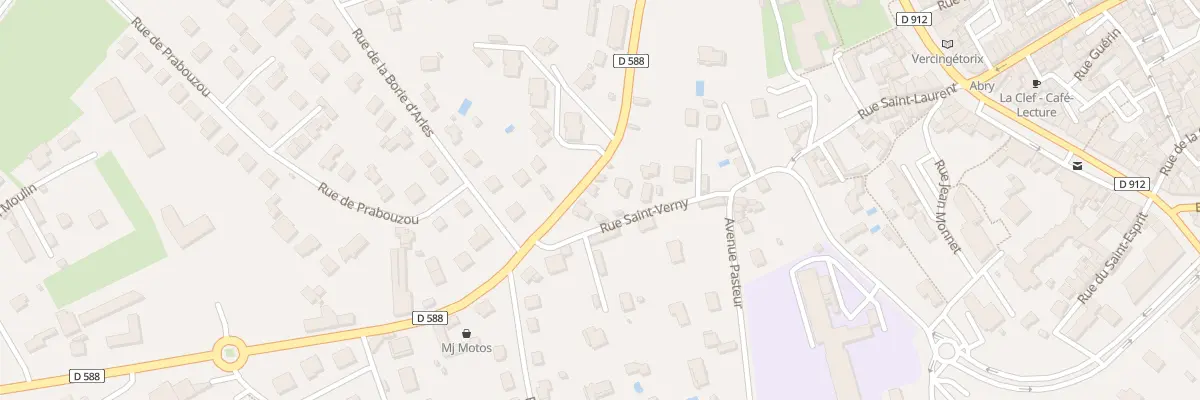 Plan du 29 Bd Desaix à Brioude
