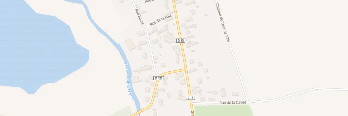Plan du 68 Gr Grande Rue à Brissay-Choigny