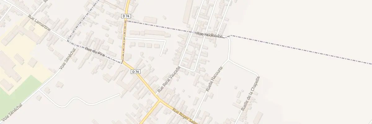 Plan du 12 Rue René Vaucelle à Fontaine-au-Pire