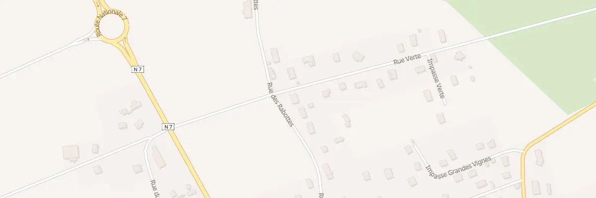 Plan du 23 Rue des Rabottes à Saint-Loup