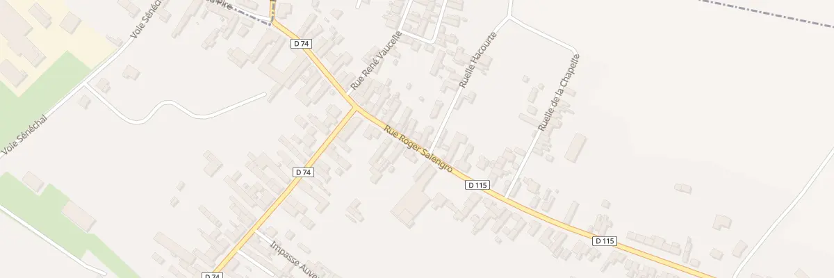 Plan du 23 Rue Roger Salengro à Fontaine-au-Pire