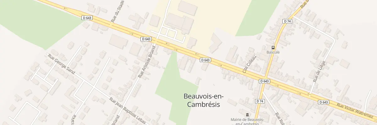 Plan du 90 Rue Victor Watremez à Beauvois-en-Cambrésis