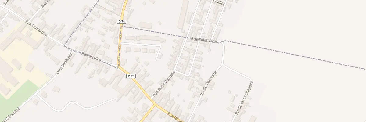Plan du 14 Rue René Vaucelle à Fontaine-au-Pire
