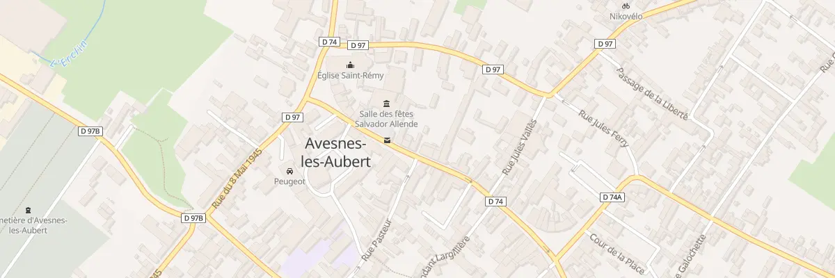 Plan du 18 Rue Camelinat à Avesnes-les-Aubert