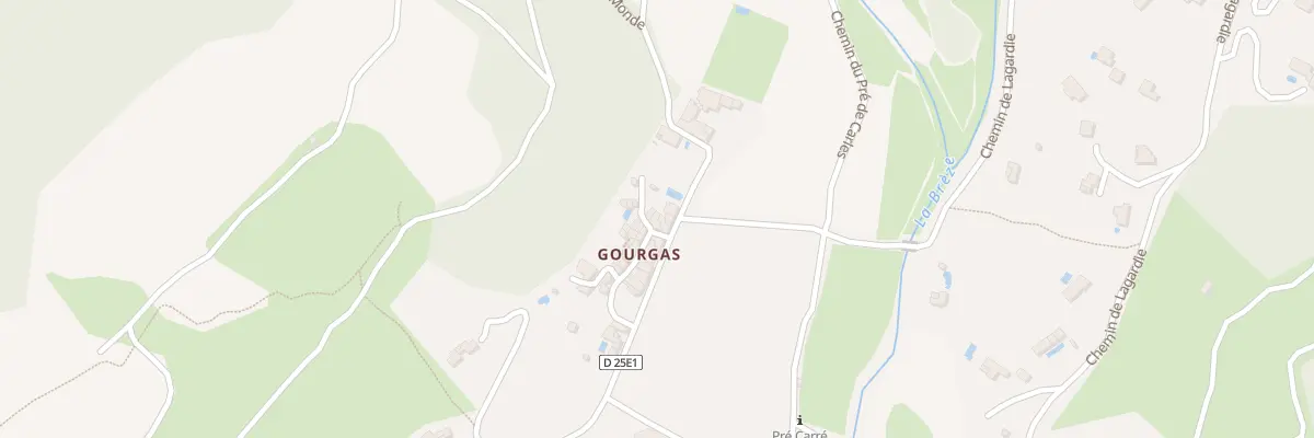 Plan du 2 Che du Sacre Coeur à Saint-Étienne-de-Gourgas