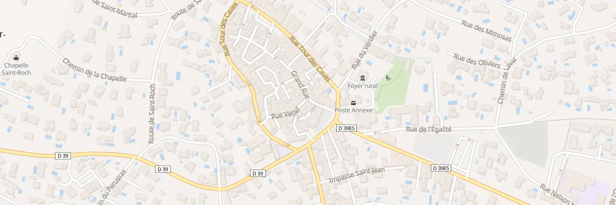 Plan du 6 Grande Rue à Tourbes