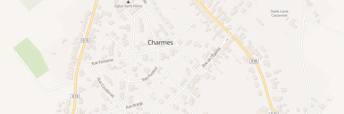 Plan du 2 Rue la Fontaine à Charmes