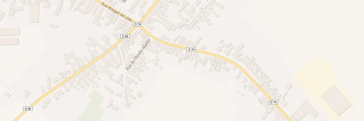 Plan du 20 Rue Gabriel Peri à Avesnes-le-Sec