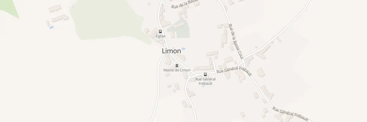 Plan du 33 Rue Général Frébault à Limon