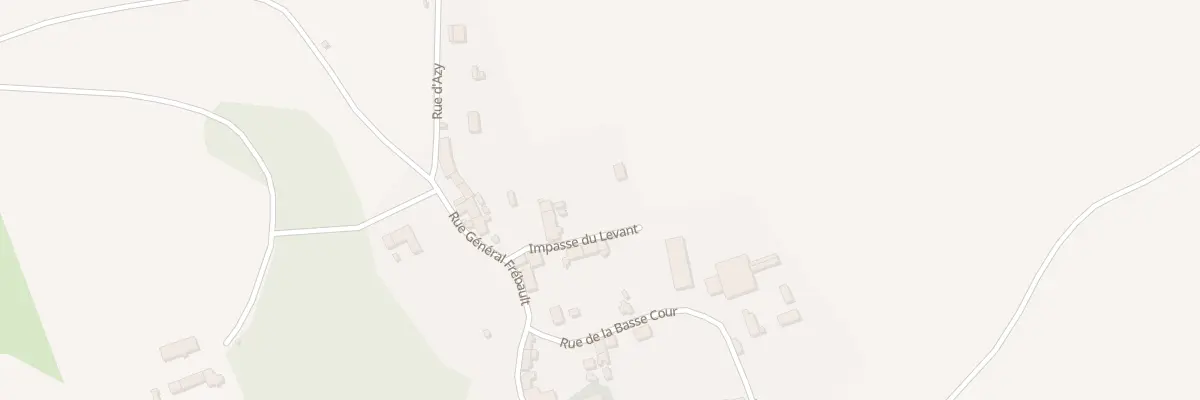 Plan du 2 Imp du Levant à Limon