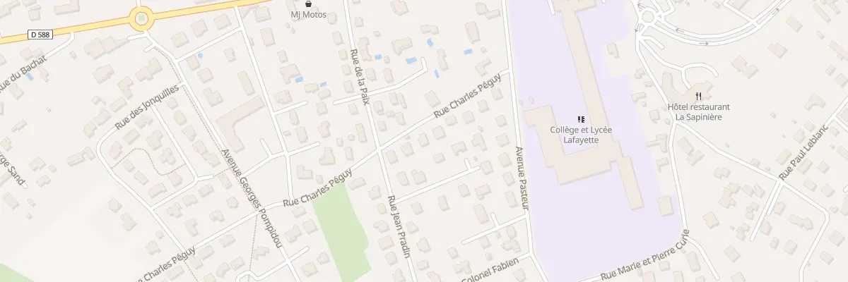 Plan du 9 Rue Charles Péguy à Brioude