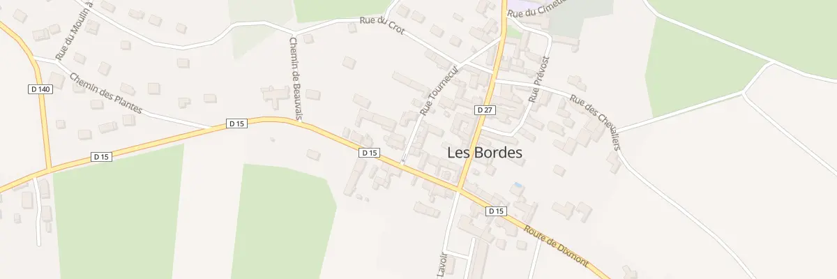 Plan du 4 Rue Tournecul aux Bordes