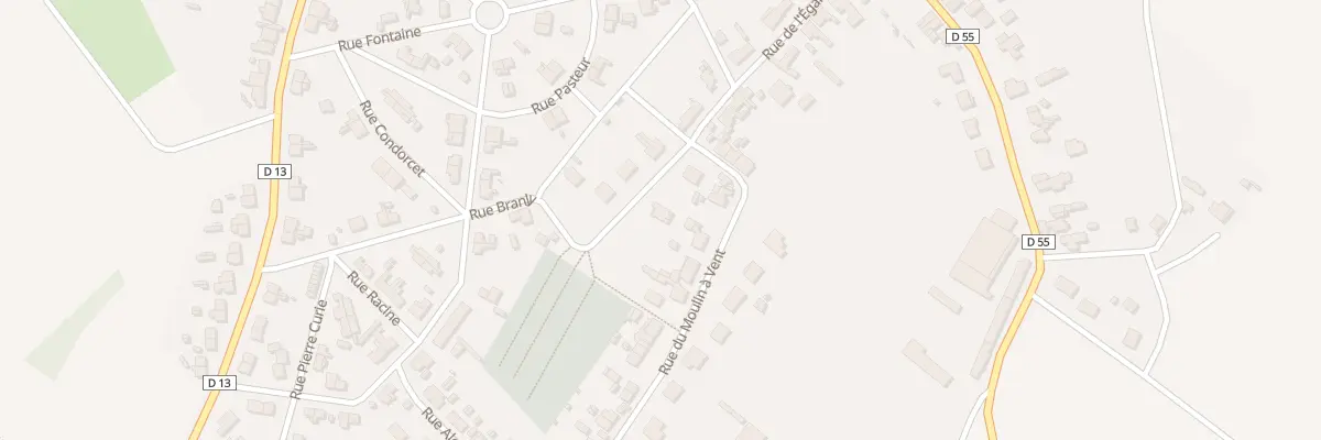 Plan du 19 Rue de l’Egalite à La Malmaison