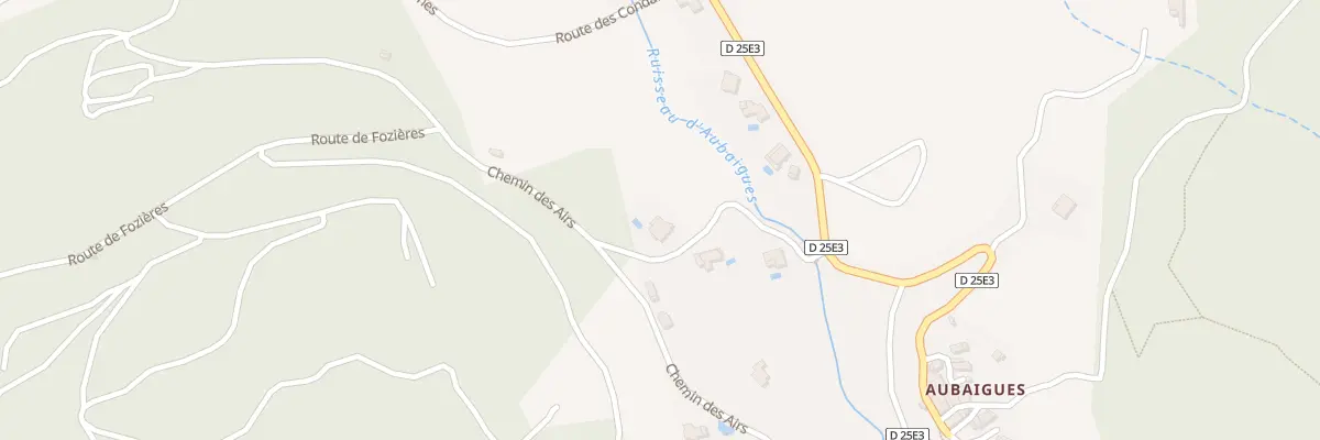 Plan du 480 Rte d’Aubaigues à Saint-Étienne-de-Gourgas