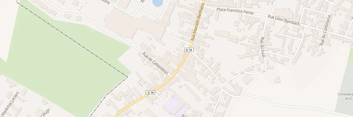 Plan du 145 Rue Marcelin Berthelot à Beauvois-en-Cambrésis