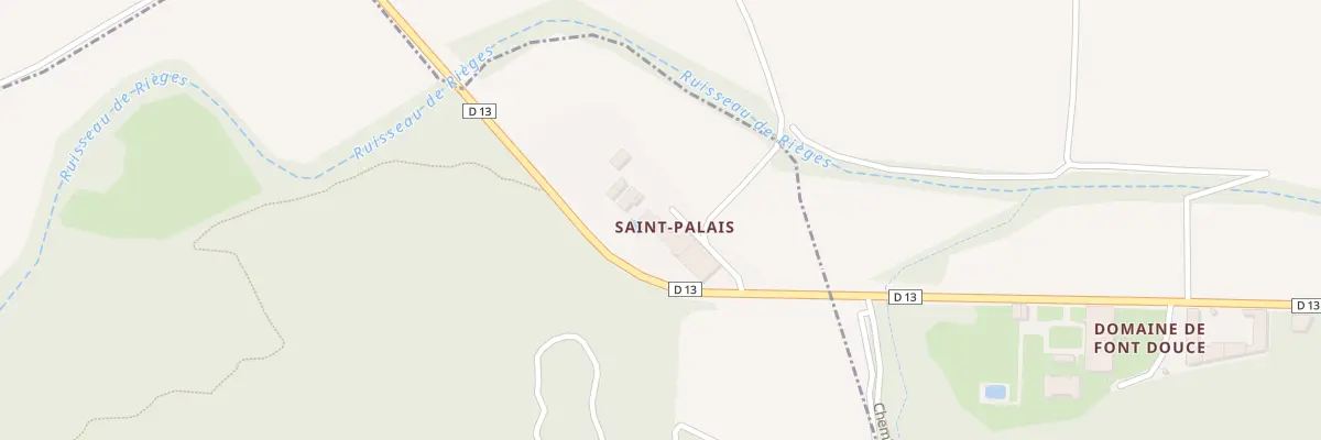 Plan du 5440 Campagne de Saint Palais à Tourbes