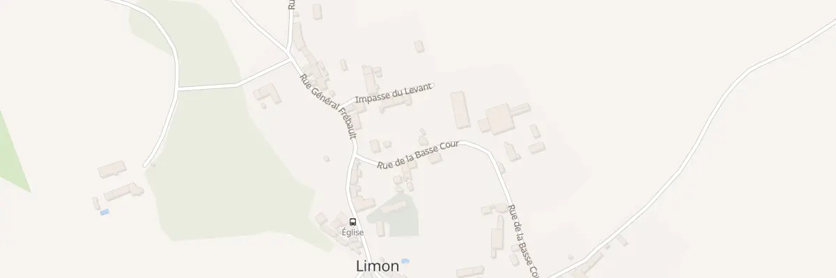 Plan du 5 Rue de la Basse Cour à Limon