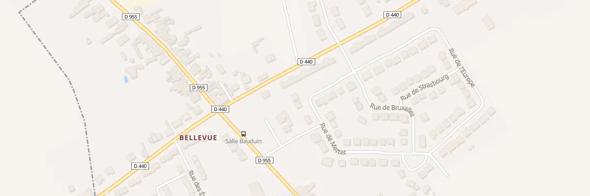 Plan du 2 Rue de Mettet à Denain